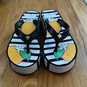 Kate Spade Lemon Platform Sandals